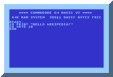 Screenshot Commodore 64 BASIC