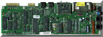 A C64C motherboard ("C64E" Rev B PAL 1992)